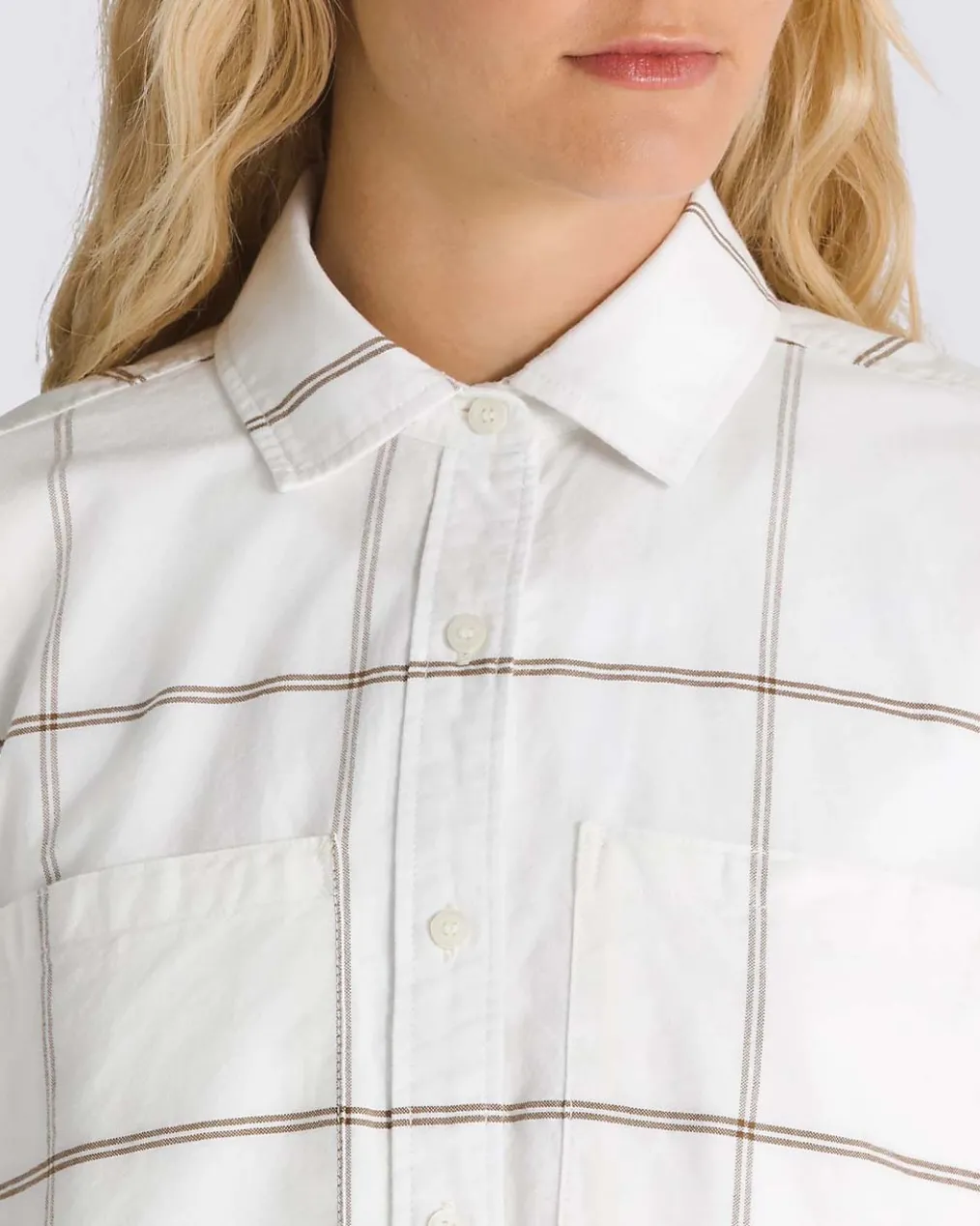 Antica Boxy Long Sleeve Shirt - Marshmallow