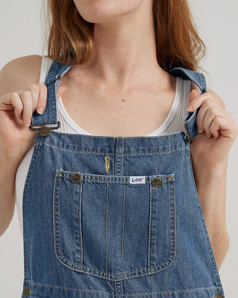 Bib Overalls - Mid Cascade