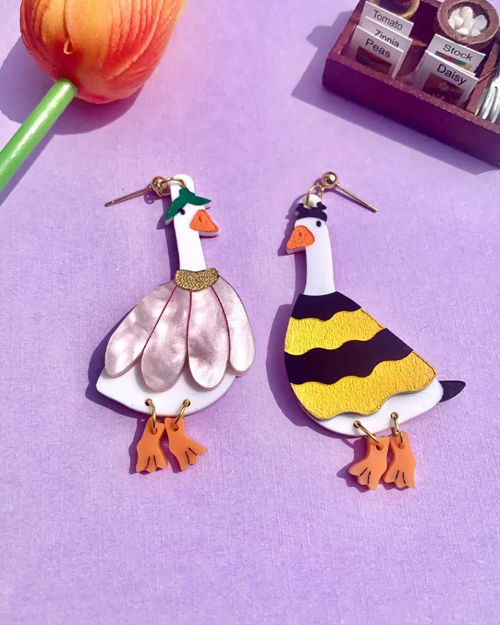Blossom and Buzz Earrings