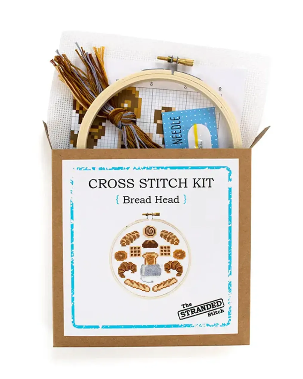 Bread Head Cross Stitch Kit