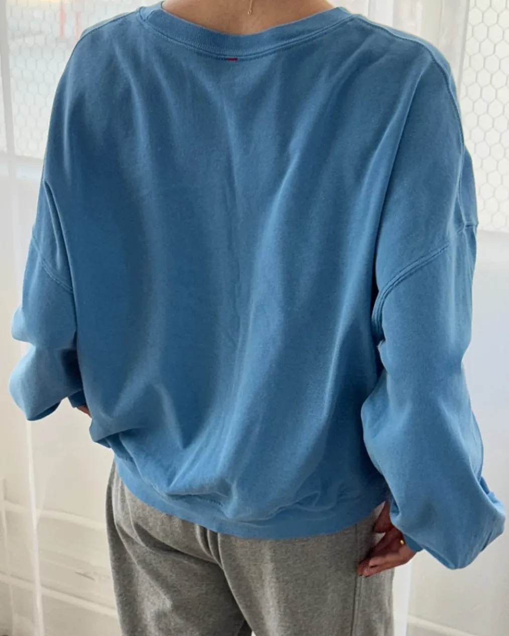 Cali Jersey Sweatshirt - Yacht Blue