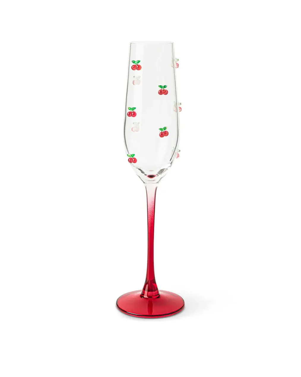 Cherry Glass Flute
