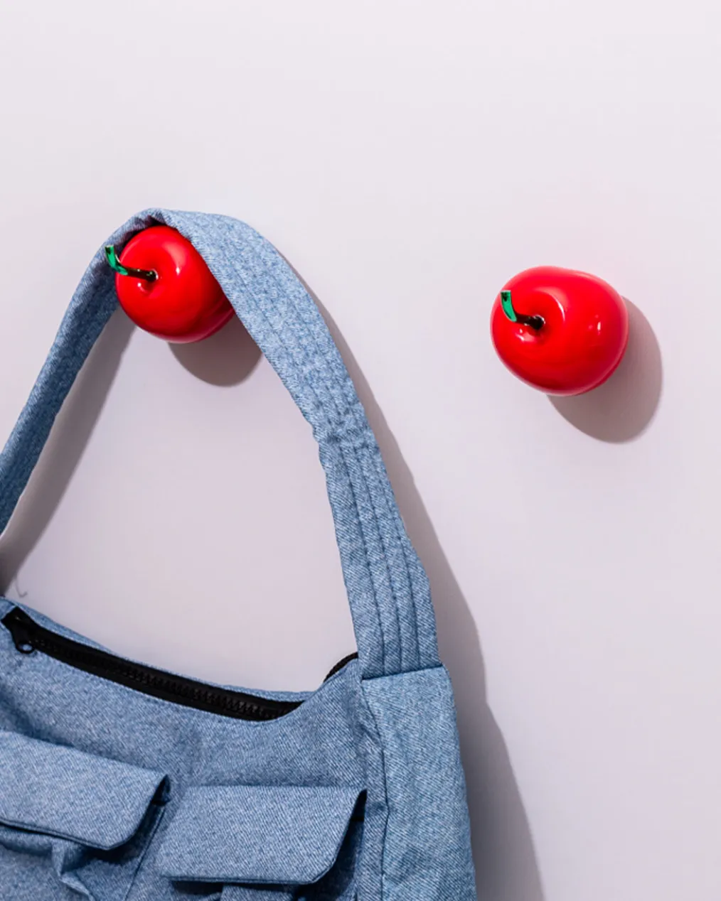 Cherry Wall Hooks - Set of 2