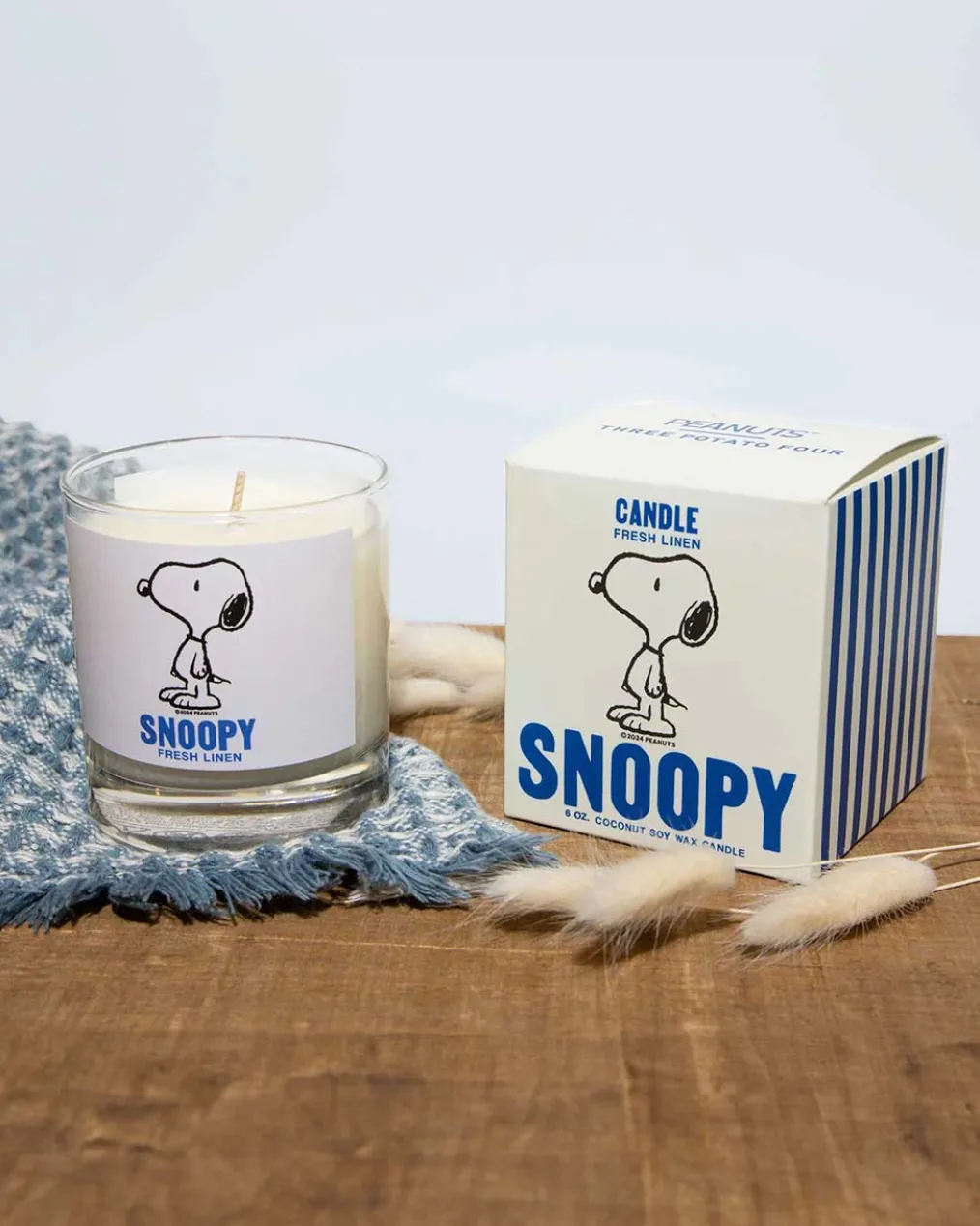 Classic Snoopy Candle - Fresh Linen
