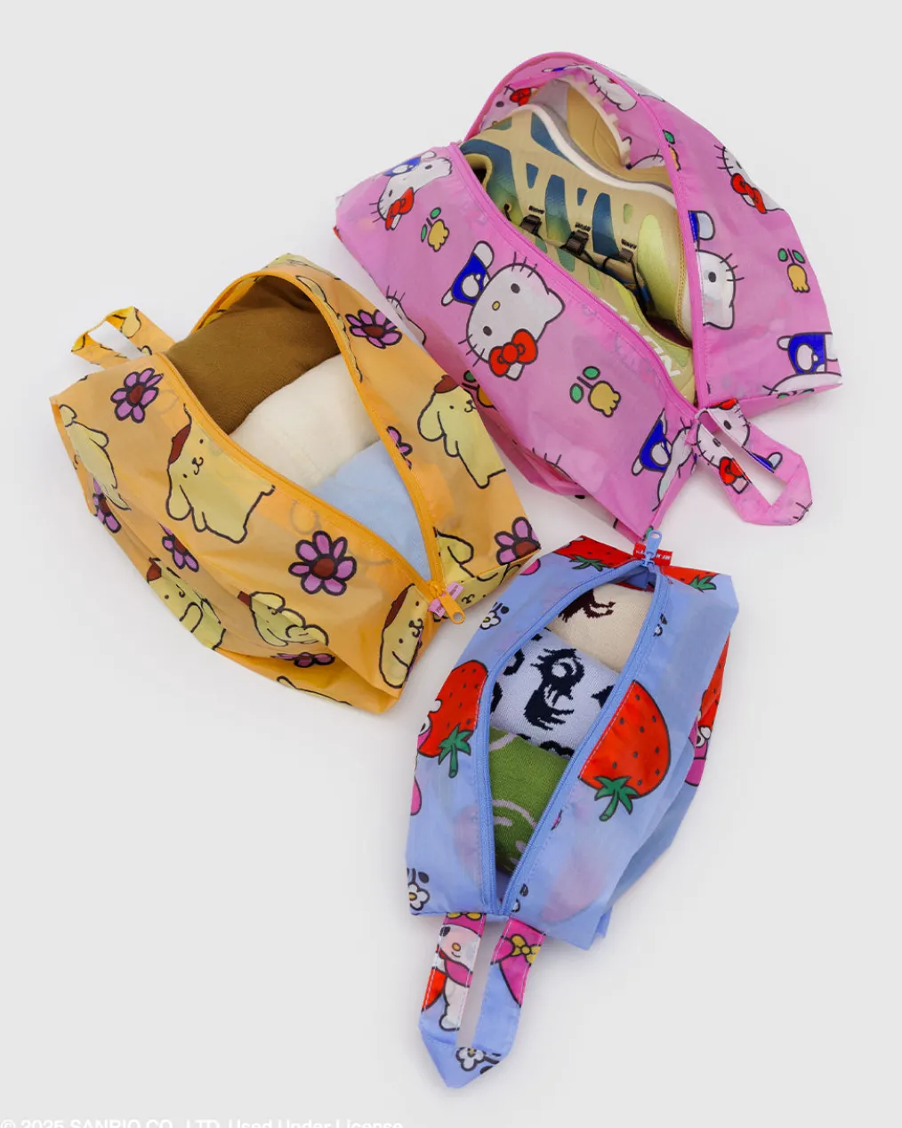 3D Zip Set - Hello Kitty And Friends Florals