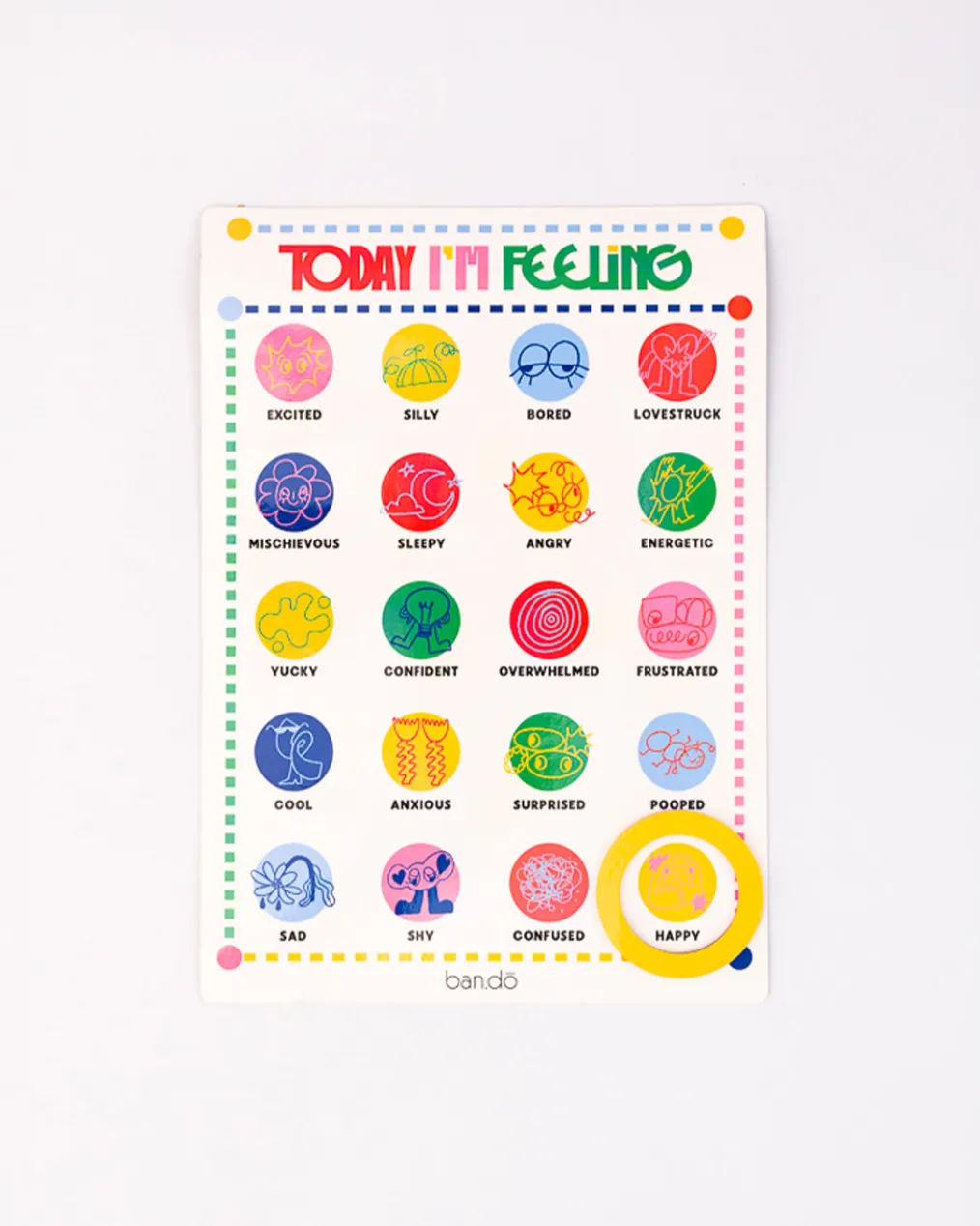 Daily Mood Tracker - Today I'm Feeling