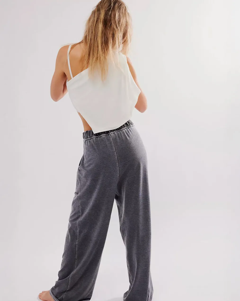 Don't Wait Up Lounge Pants - Black