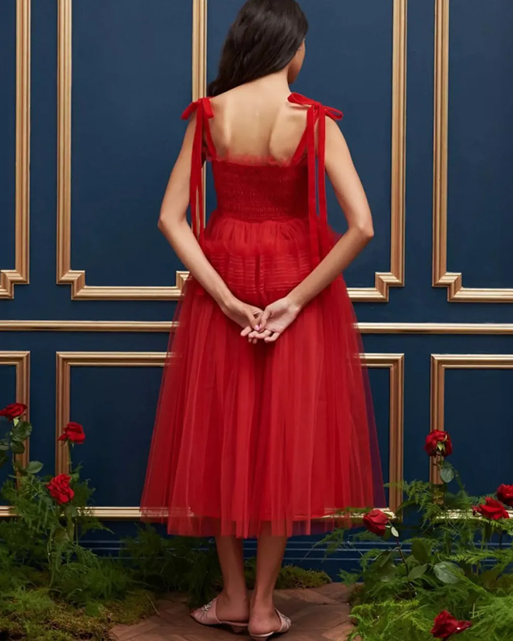 DREAM Palace Tulle Midi Dress