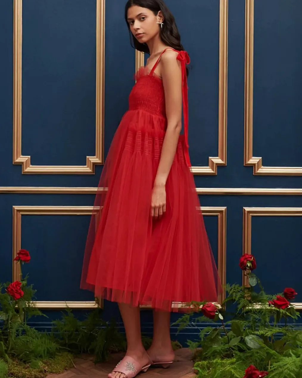 DREAM Palace Tulle Midi Dress