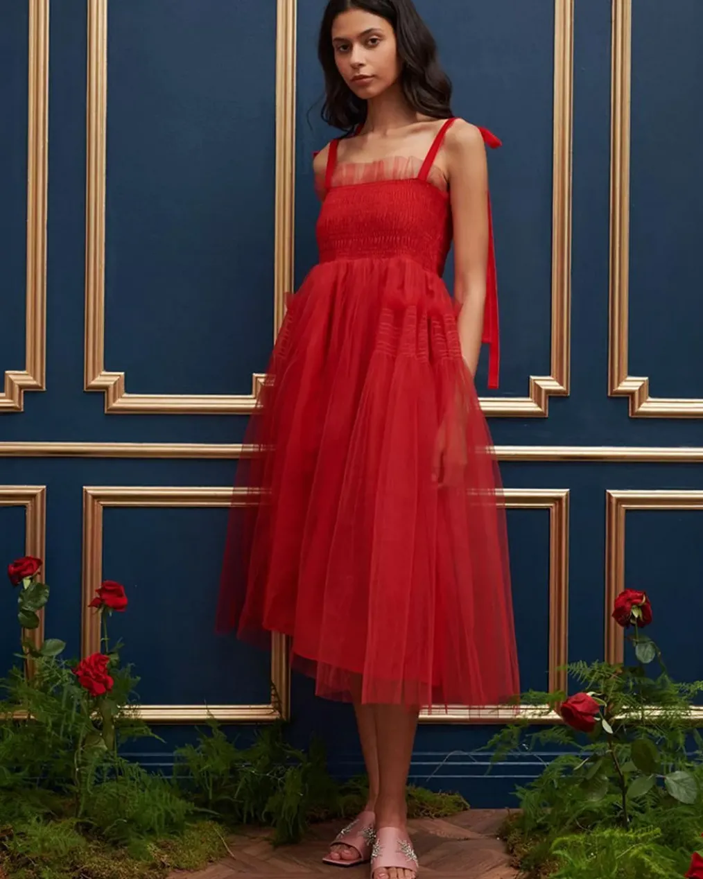 DREAM Palace Tulle Midi Dress