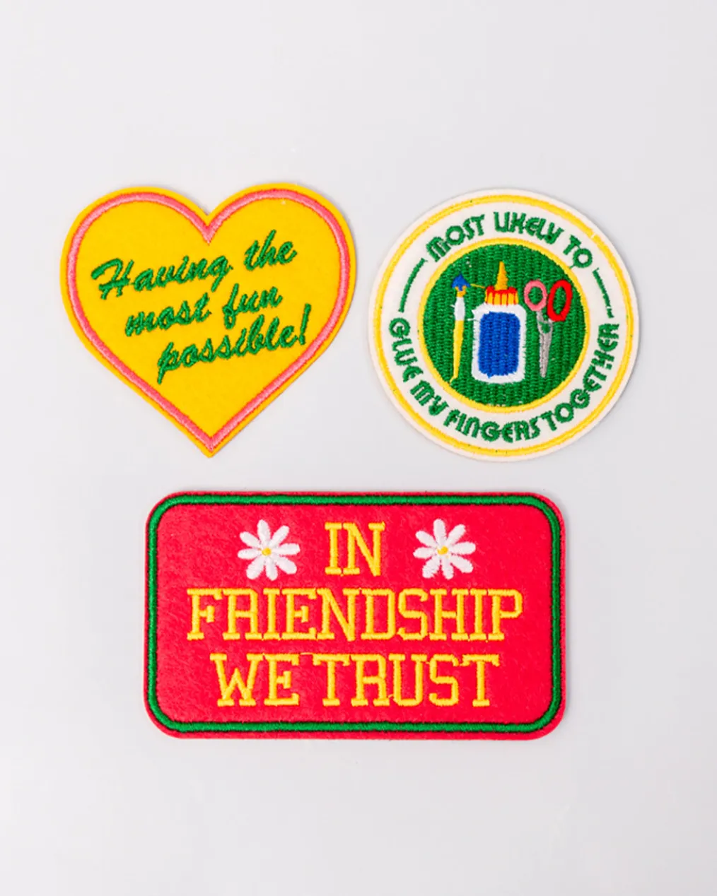 Embroidered Sticker Patches