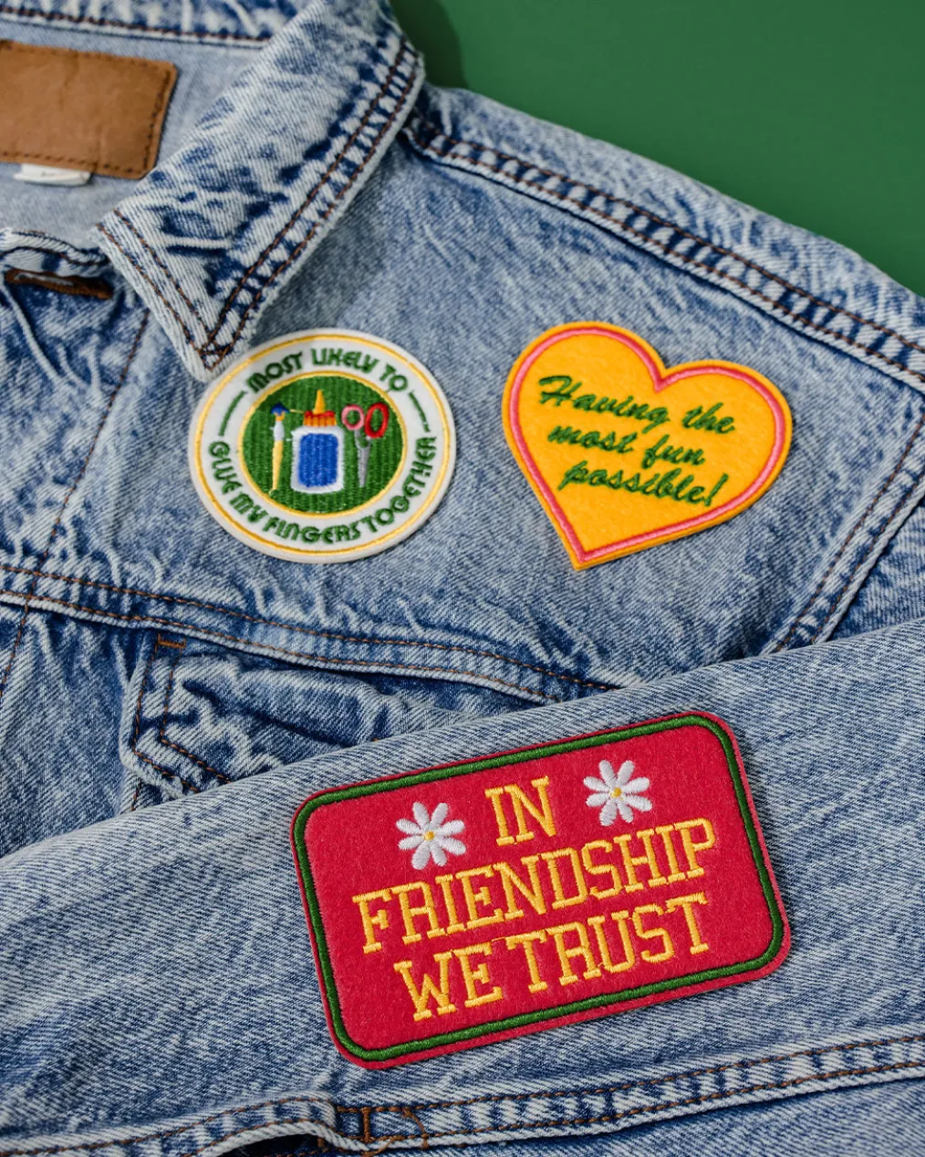 Embroidered Sticker Patches