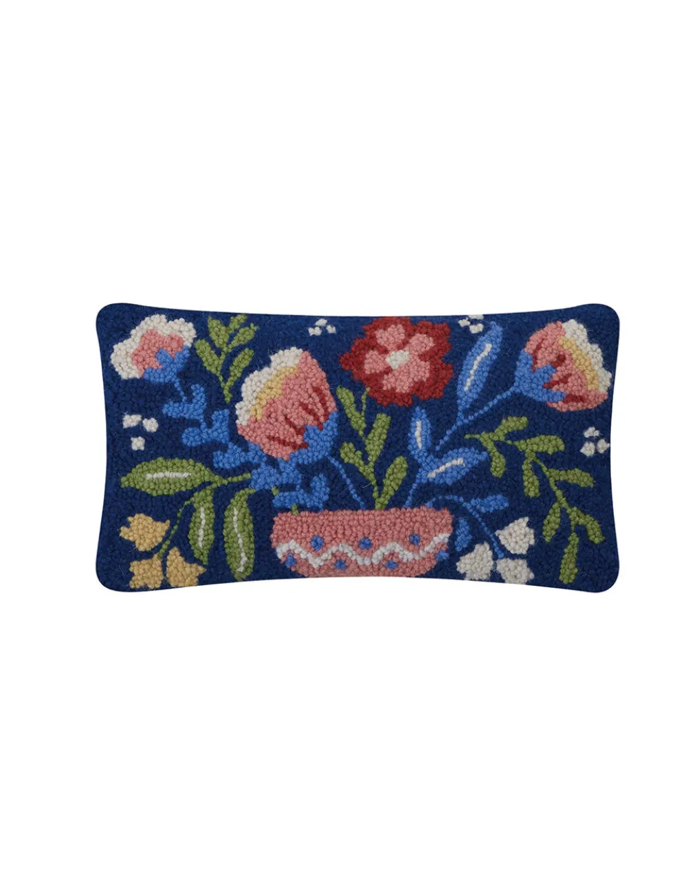 Floral Vase Hook Pillow