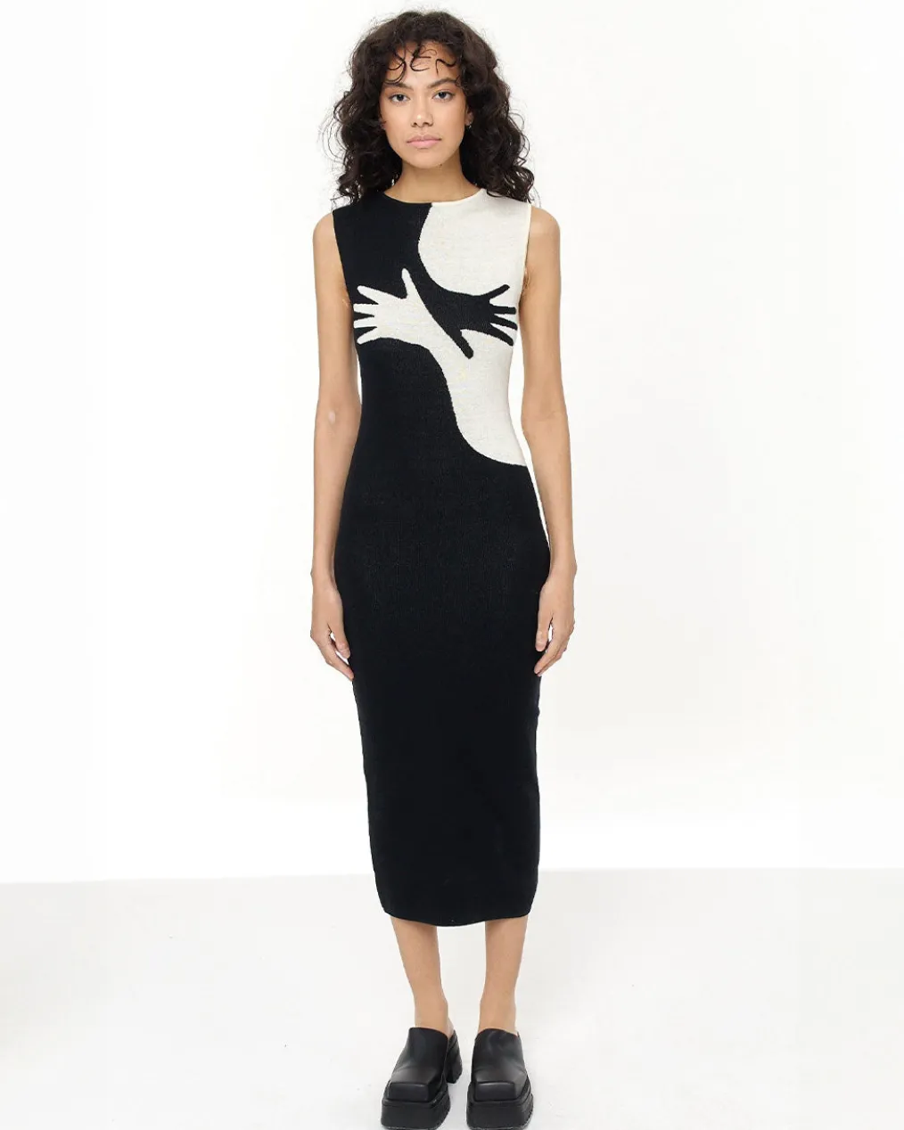 Hansey Knit Midi Dress