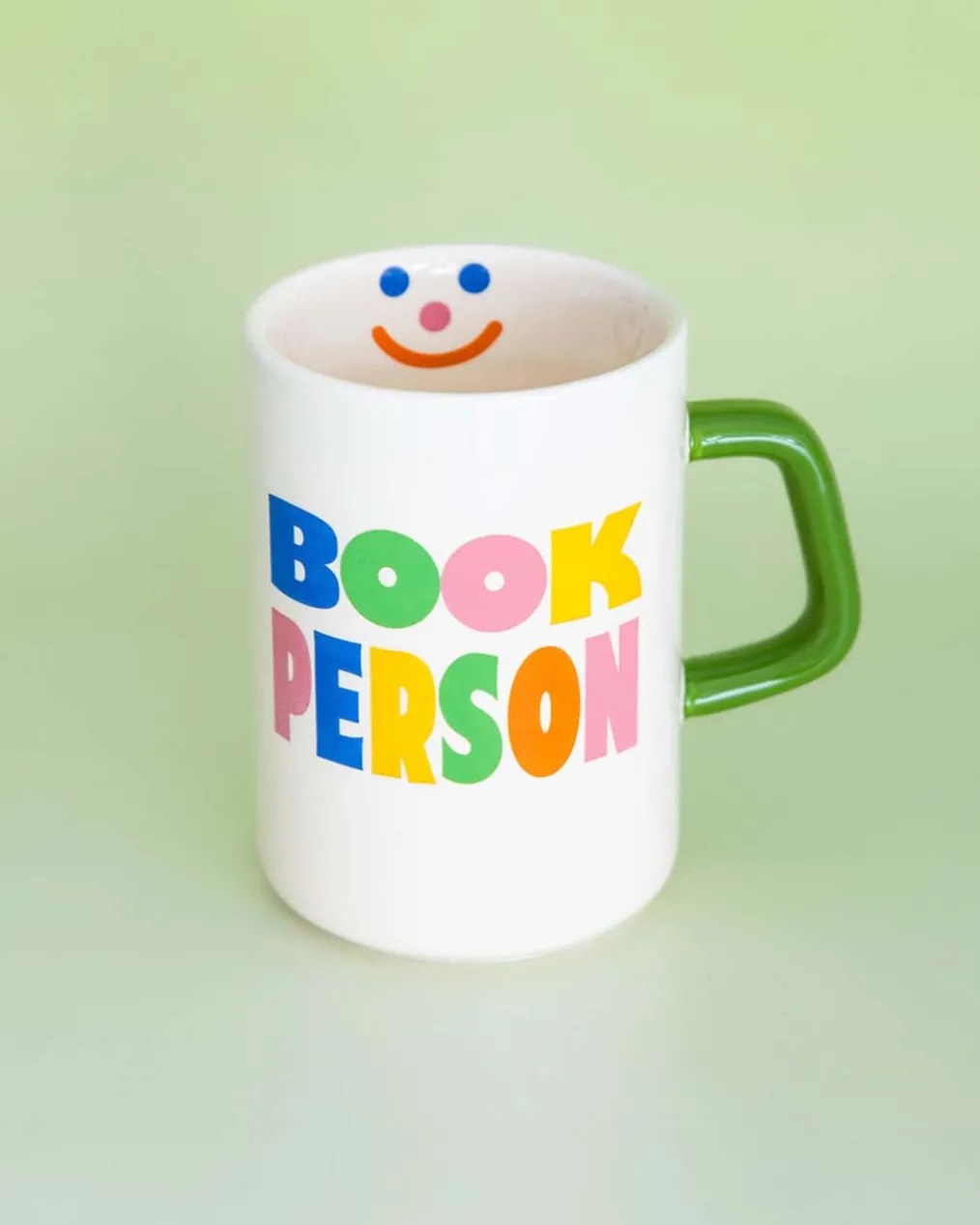 Hot Stuff Big Ceramic Mug - Book Person