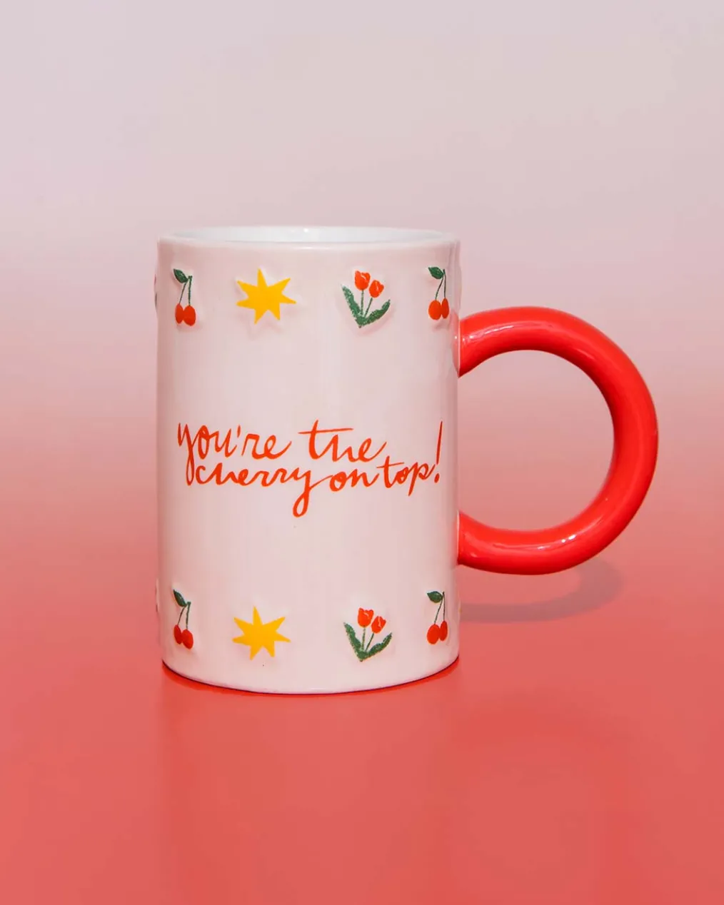 Hot Stuff Ceramic Mug - Cherry on Top