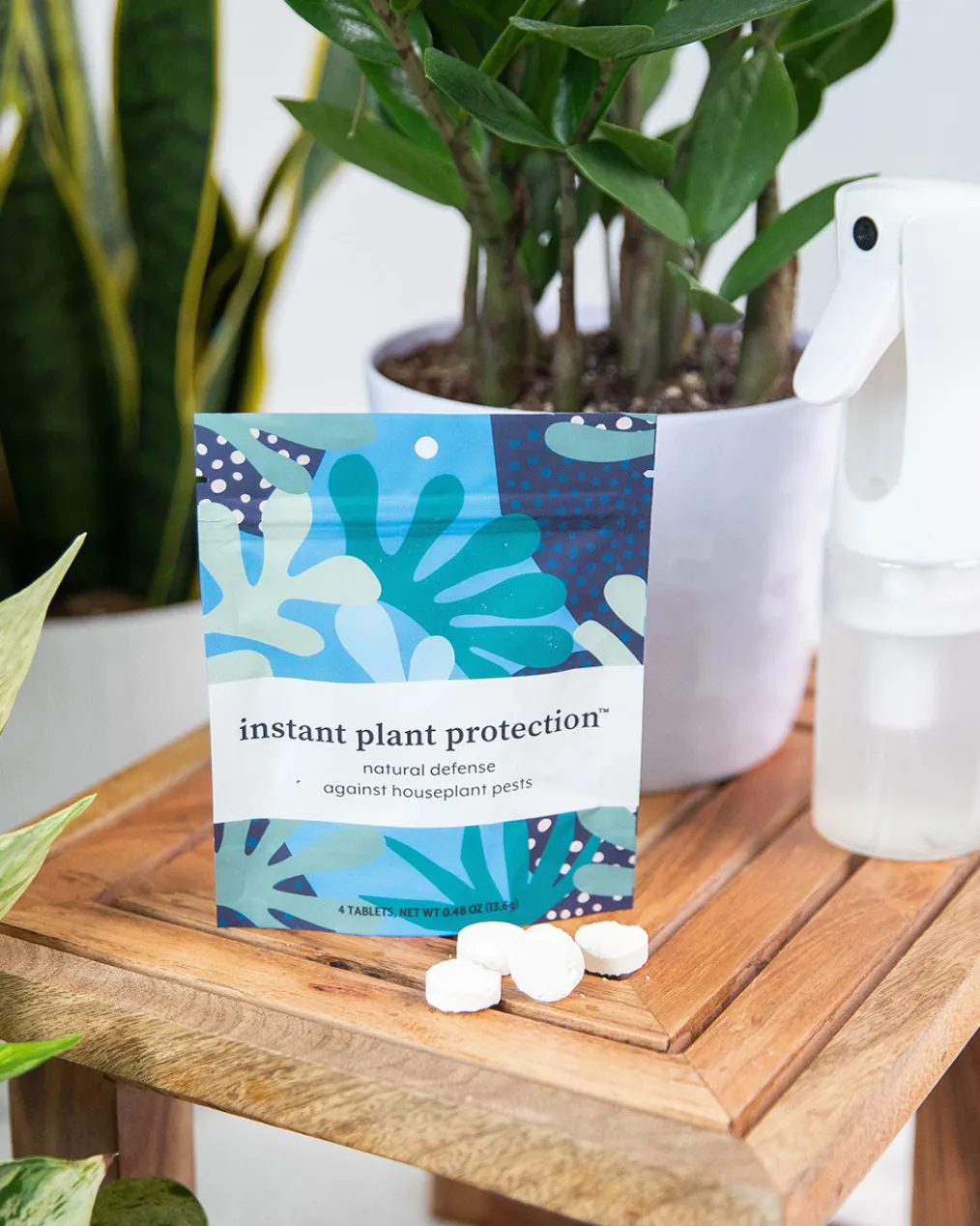 Instant Plant Protection - Natural Houseplant Pest Control Tablets