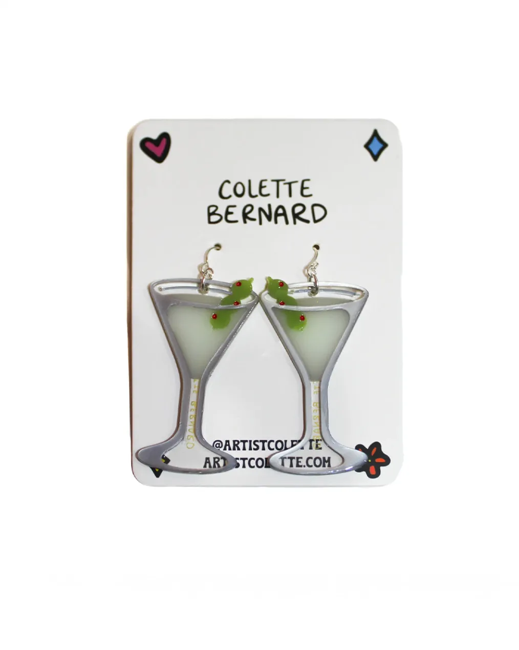 Martini Earrings