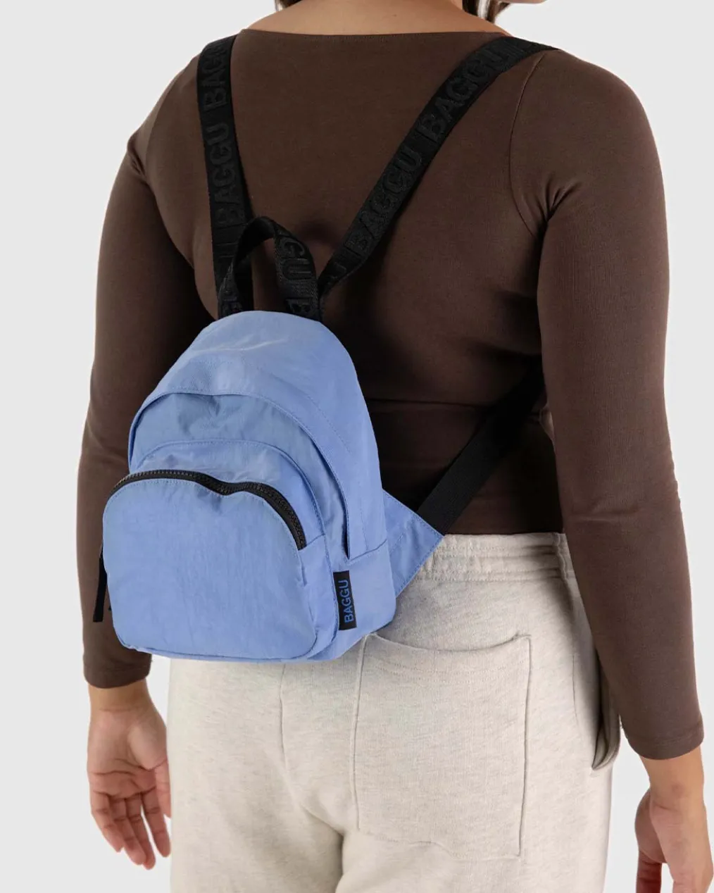 Mini Nylon Backpack - Cornflower