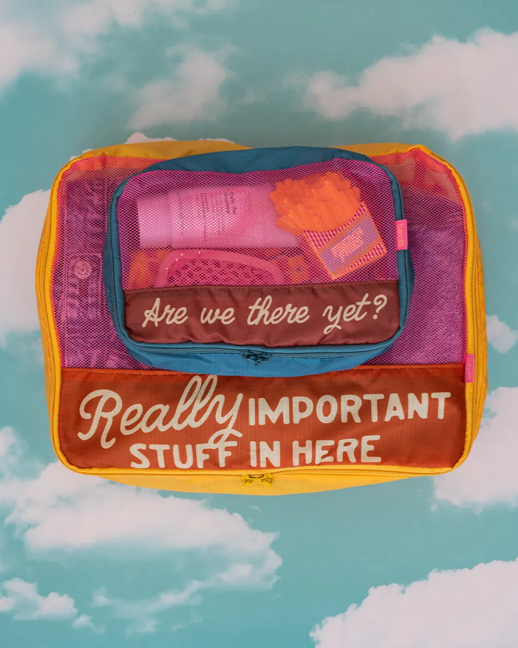 Packing Cube Set - Really Important Stuff