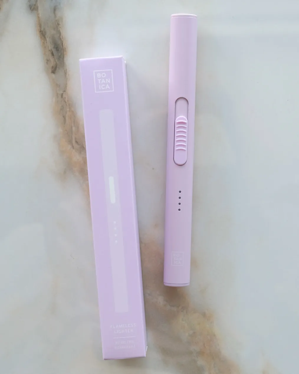 Solid Flameless Lighter - Petal Purple