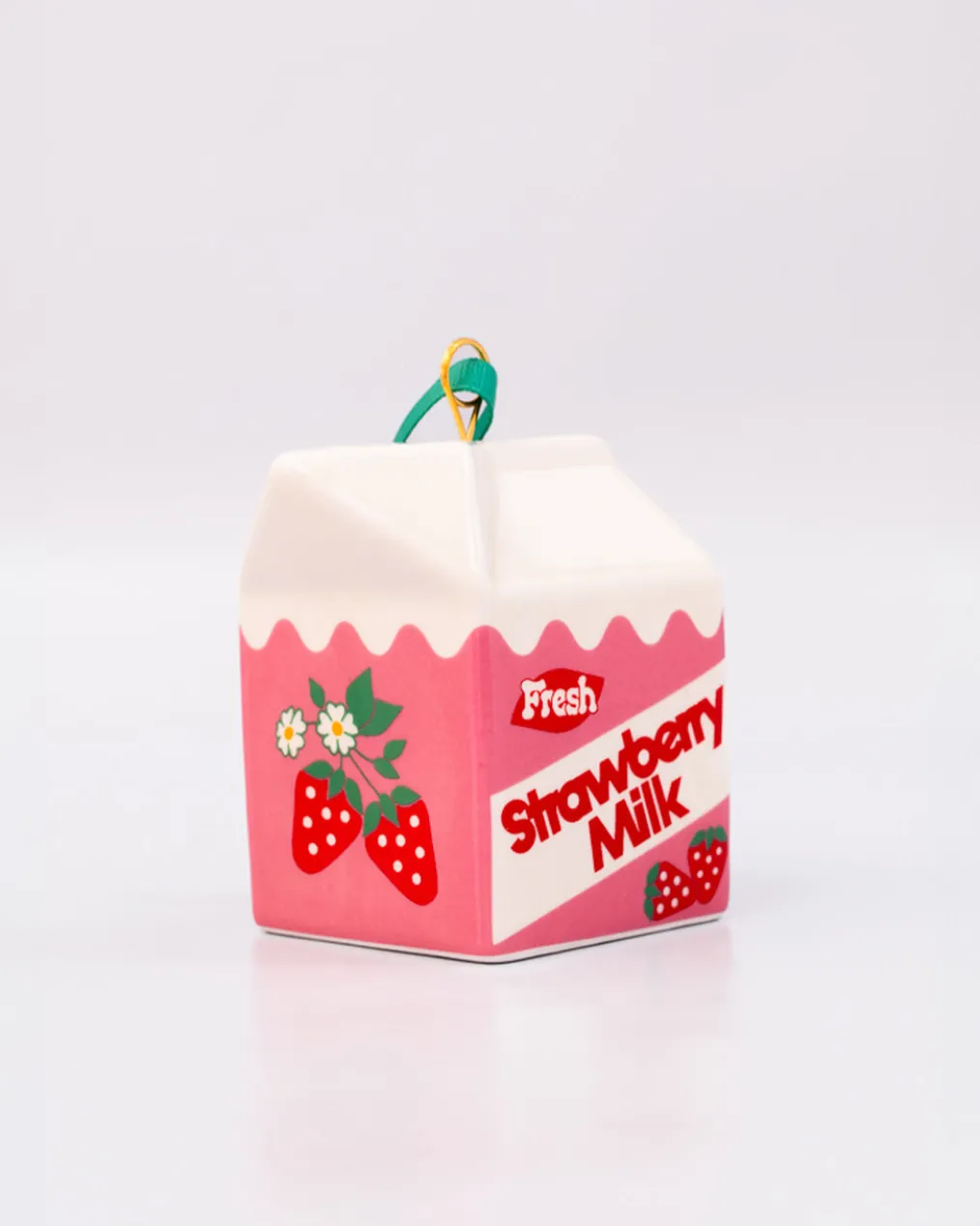 Strawberry Milk Ornament