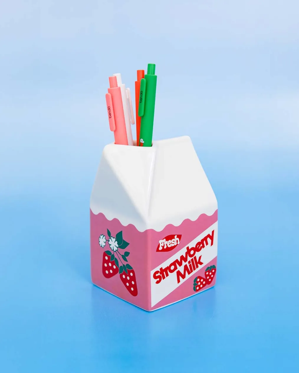 Strawberry Milk Vase