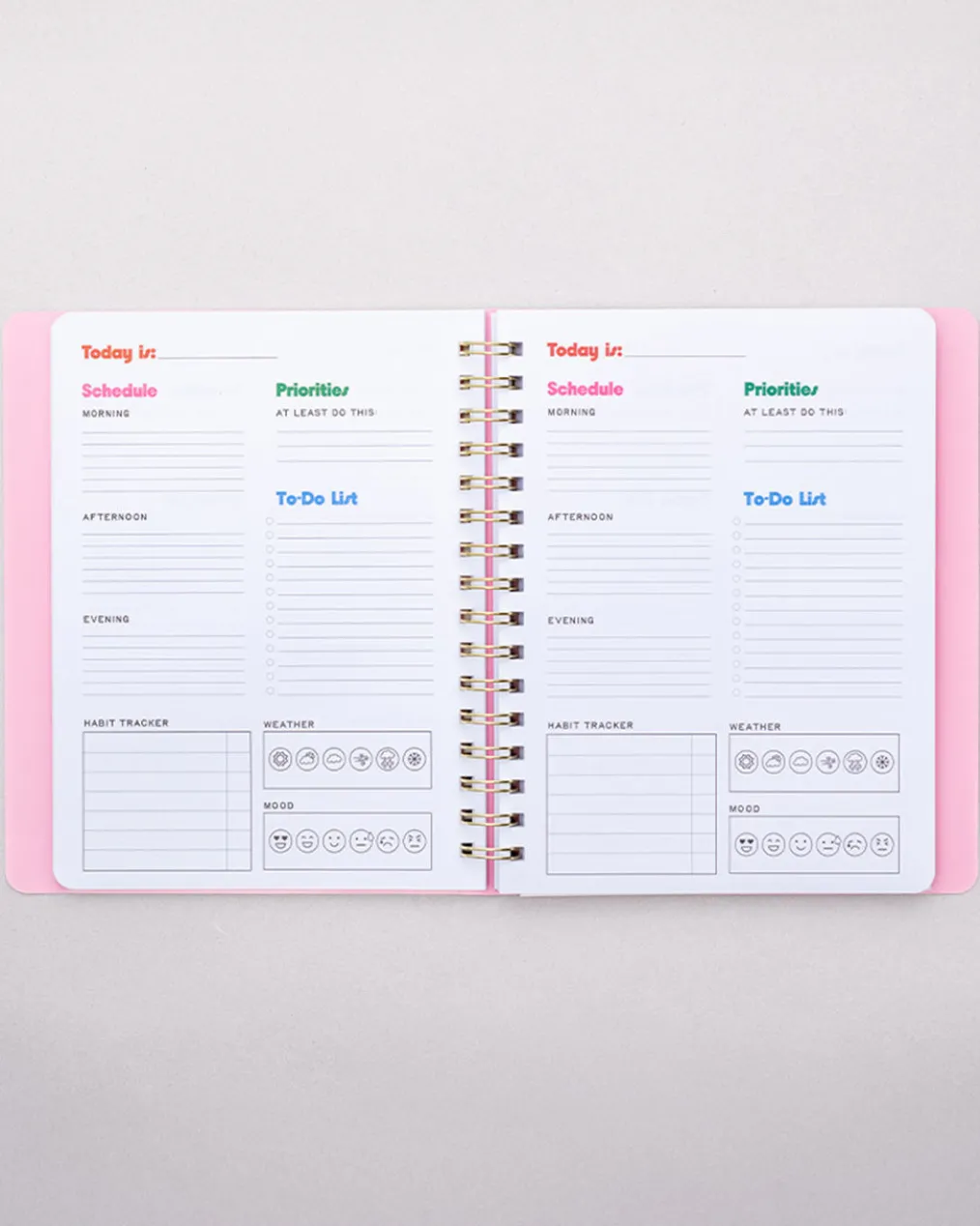 To Do Planner - Blue Floral