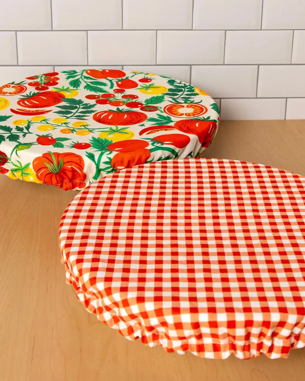 Tomato Vine Bowl Cover Set